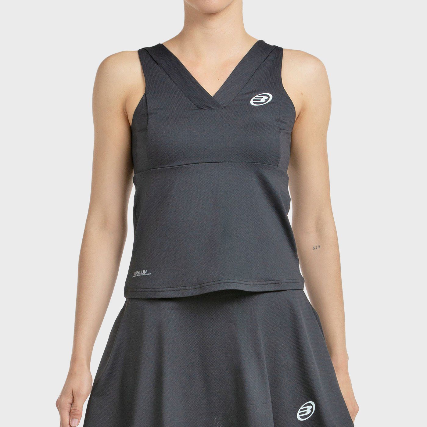 tienda de padel Madrid, tienda de padel online, tienda de padel españa, tienda de padel en linea, CAMISETA BULLPADEL AFOSA NEGRO