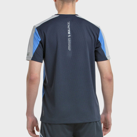 T-SHIRT BULLPADEL BREGO BLUE ATOMIC VIGORE