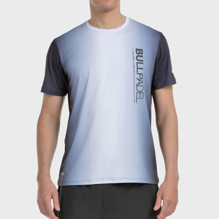 T-SHIRT BULLPADEL MUROS GRIGIO PERLA