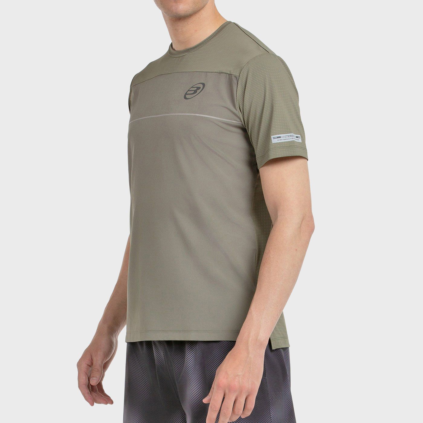tienda de padel Madrid, tienda de padel online, tienda de padel españa, tienda de padel en linea, CAMISETA BULLPADEL MONDA KAKI
