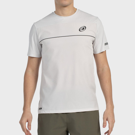 T-SHIRT BULLPADEL MONDA GRIGIO PERLA