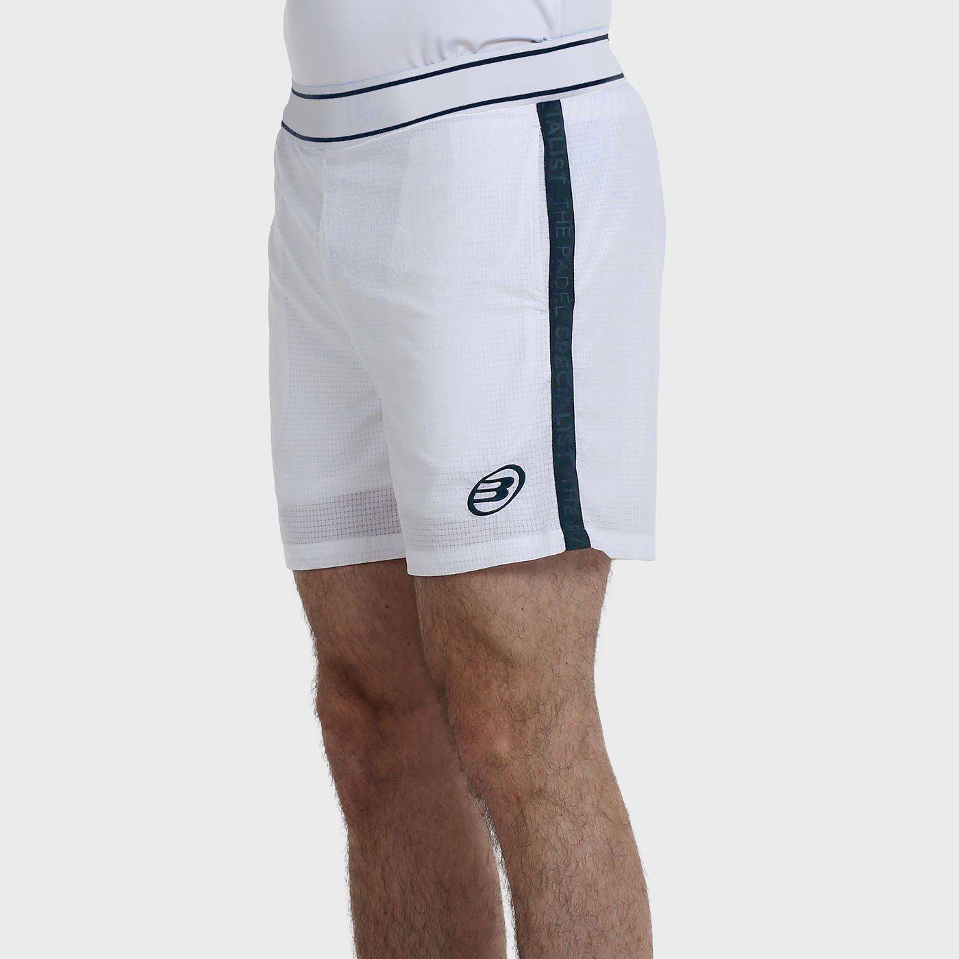 tienda de padel Madrid, tienda de padel online, tienda de padel españa, tienda de padel en linea, SHORT BULLPADEL LOBIOS 25V BLA