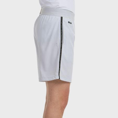 tienda de padel Madrid, tienda de padel online, tienda de padel españa, tienda de padel en linea, SHORT BULLPADEL MACEDA GRIS PE