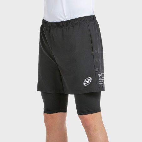 SHORTS BULLPADEL META NERO