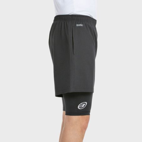 SHORTS BULLPADEL META NERO