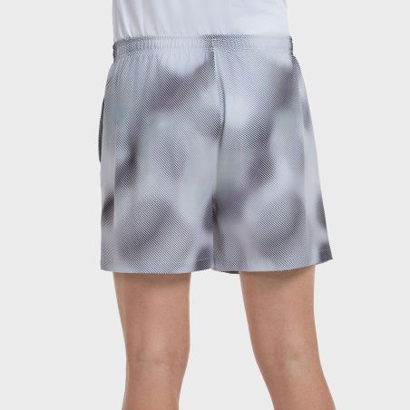 tienda de padel Madrid, tienda de padel online, tienda de padel españa, tienda de padel en linea, SHORT BULLPADEL MOS GRIS PERLA