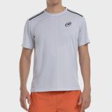 T-SHIRT BULLPADEL MESIA GRIGIO PERLA
