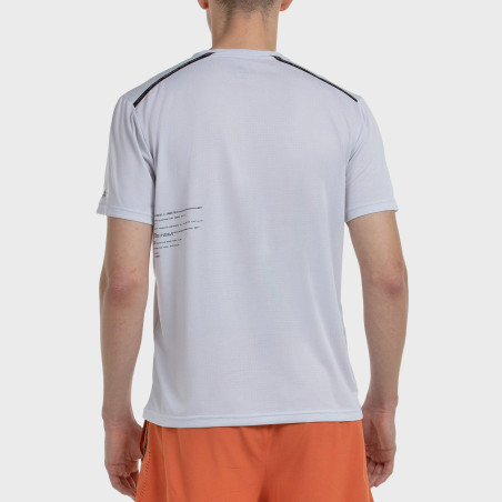 T-SHIRT BULLPADEL MESIA GRIS PERLE