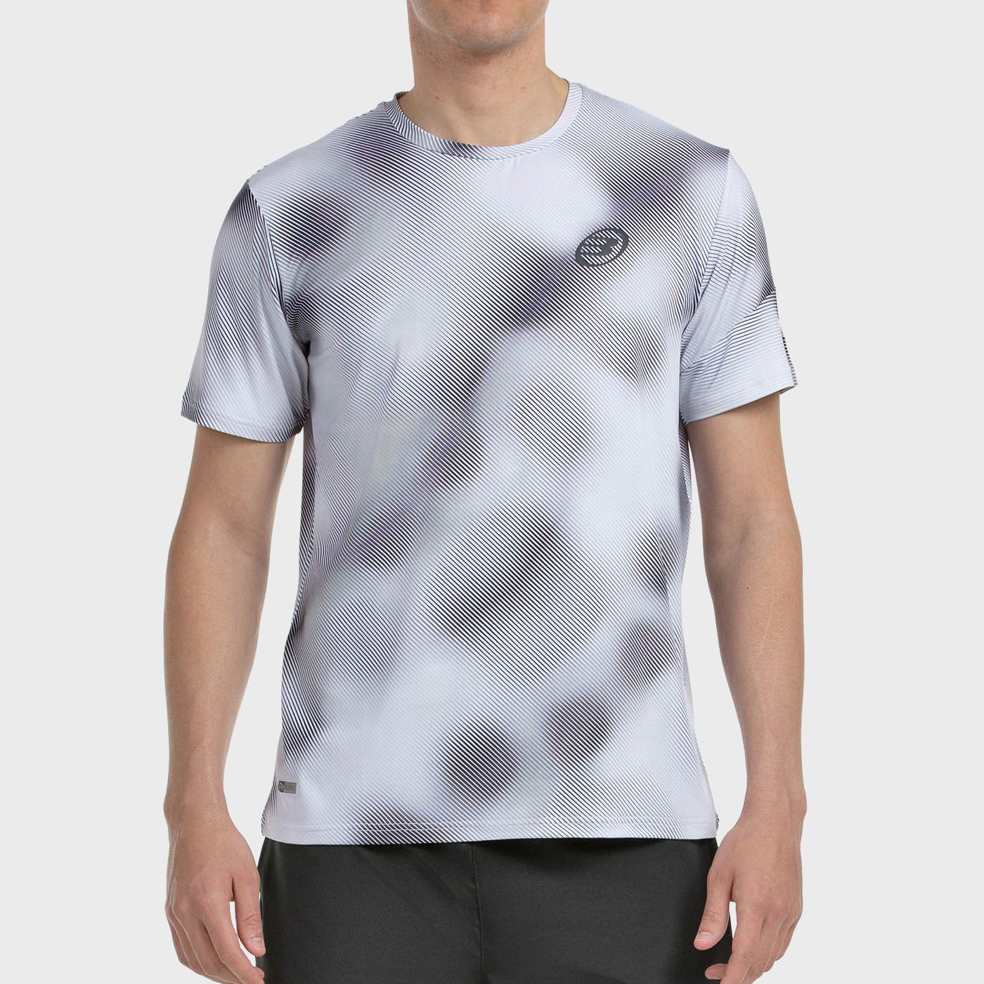 tienda de padel Madrid, tienda de padel online, tienda de padel españa, tienda de padel en linea, CAMISETA BULLPADEL MANAUS GRIS