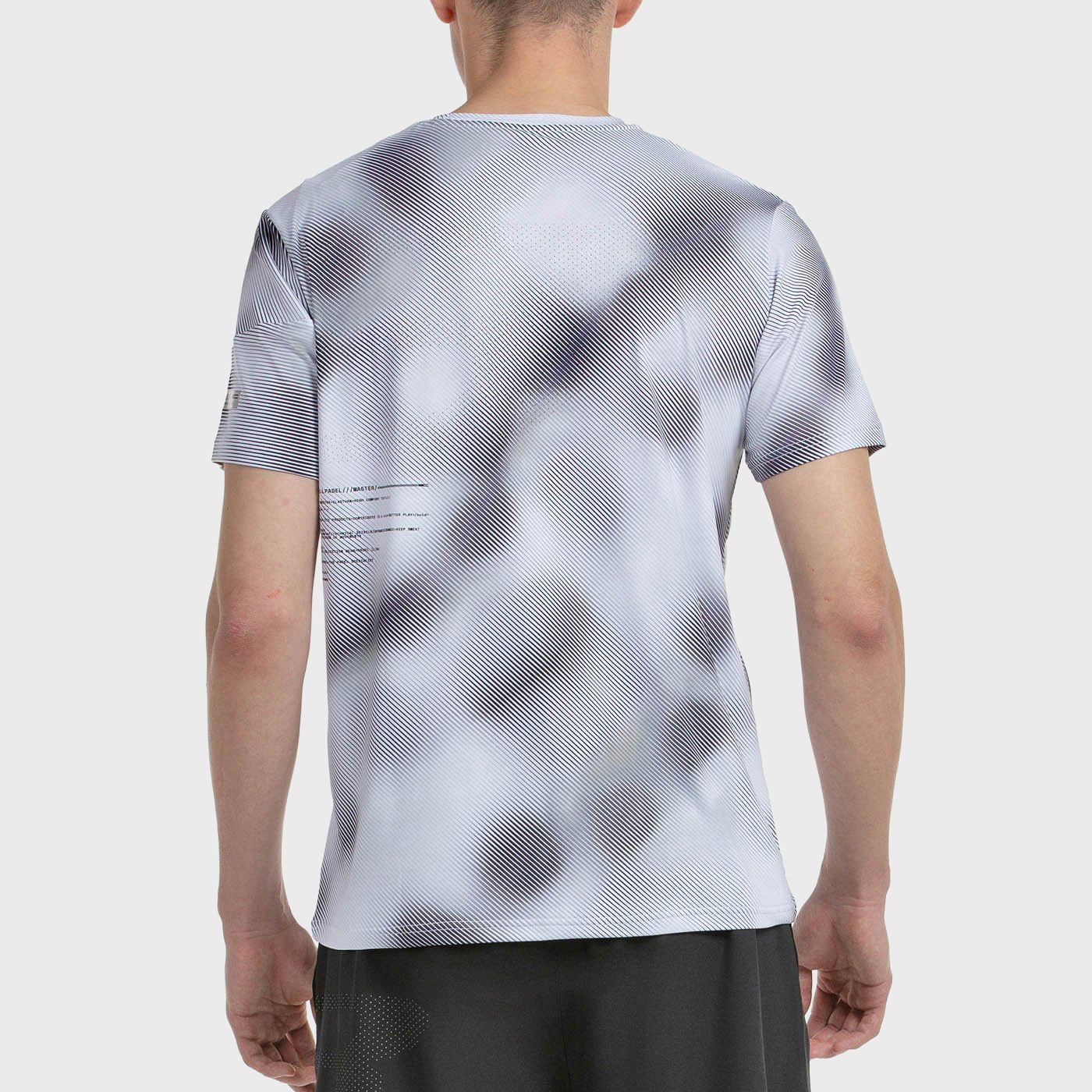 T-SHIRT BULLPADEL MANAUS GRIGIO PERLA