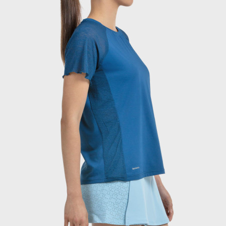 tienda de padel Madrid, tienda de padel online, tienda de padel españa, tienda de padel en linea, CAMISETA BULLPADEL DEDALE AZUL