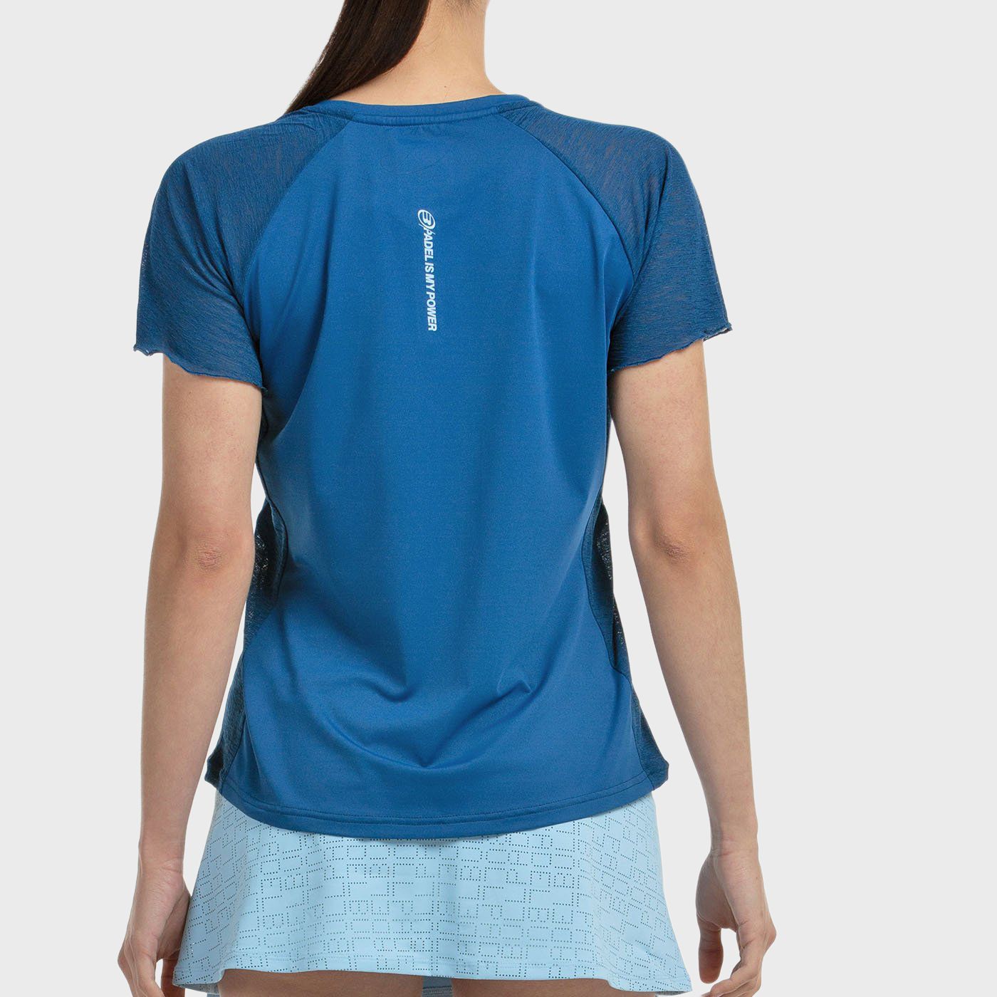 T-SHIRT BULLPADEL DEDALE BLU INCHIOSTRO