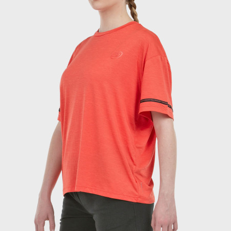 tienda de padel Madrid, tienda de padel online, tienda de padel españa, tienda de padel en linea, CAMISETA BULLPADEL ELGAR CEREZ
