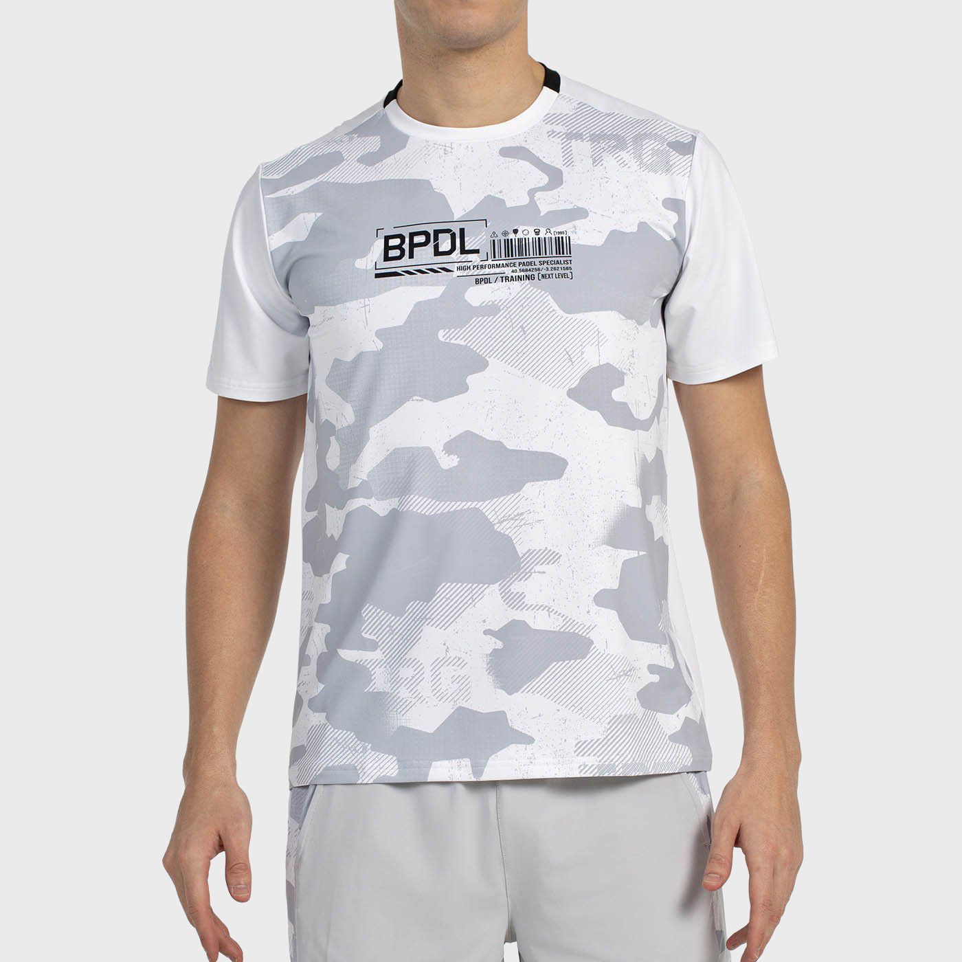 T-SHIRT BULLPADEL ESGOS WHITE