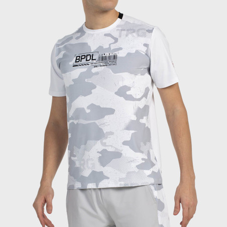 T-SHIRT BULLPADEL ESGOS BIANCO