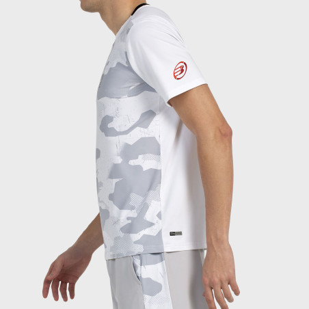 T-SHIRT BULLPADEL ESGOS BIANCO