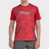 T-SHIRT BULLPADEL ESGOS CHERRY