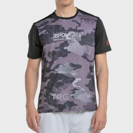 tienda de padel Madrid, tienda de padel online, tienda de padel españa, tienda de padel en linea, CAMISETA BULLPADEL ESGOS NEGRO