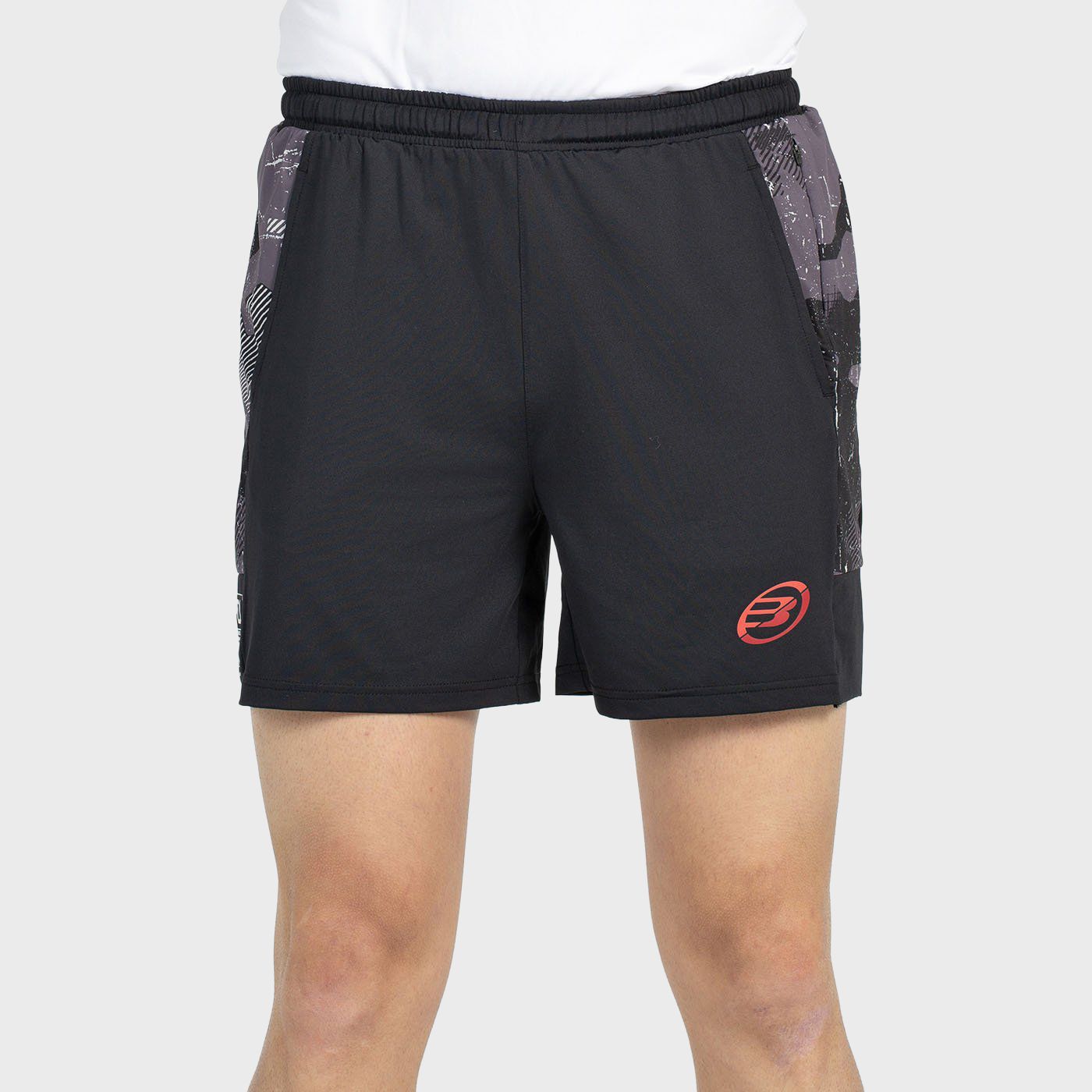 tienda de padel Madrid, tienda de padel online, tienda de padel españa, tienda de padel en linea, SHORT BULLPADEL ENTRIMO NEGRO