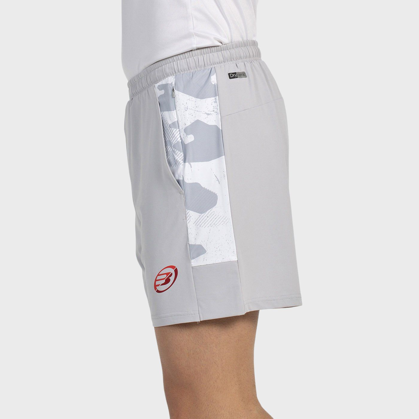 tienda de padel Madrid, tienda de padel online, tienda de padel españa, tienda de padel en linea, SHORT BULLPADEL ENTRIMO GRIS C