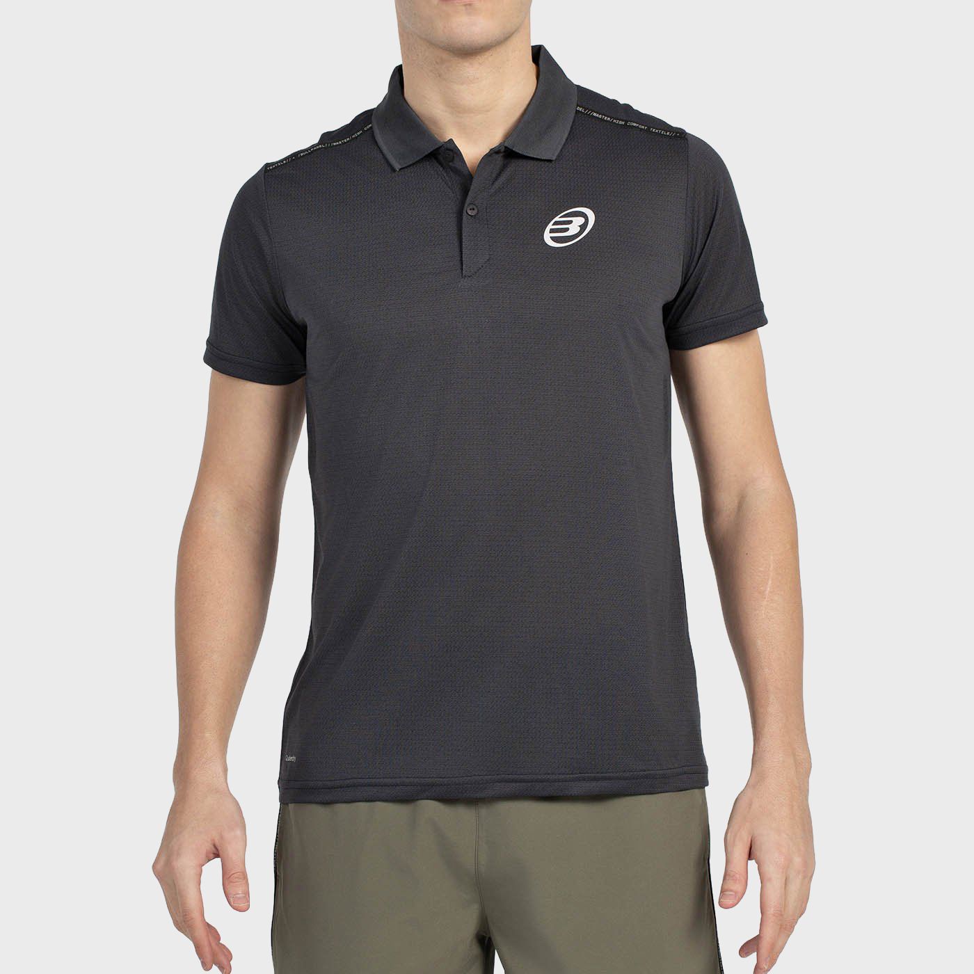POLO BULLPADEL MIRAC NERO