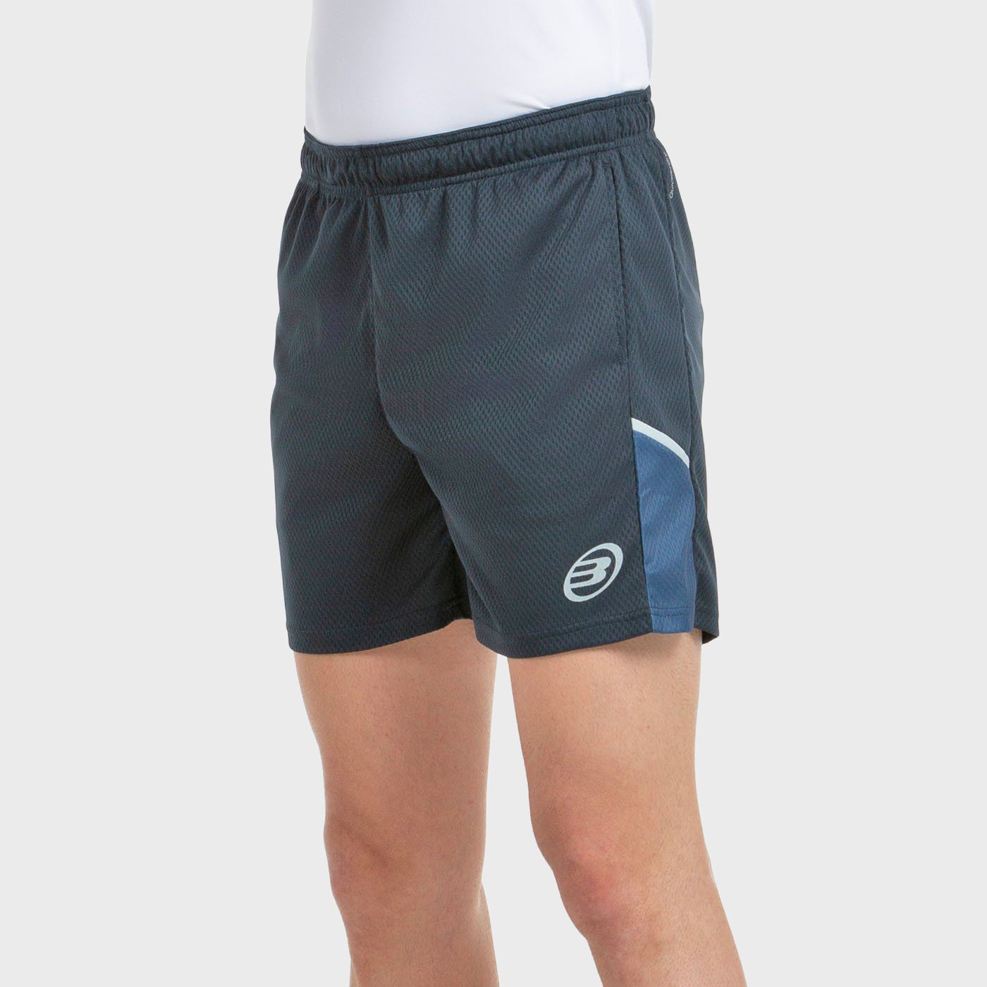 tienda de padel Madrid, tienda de padel online, tienda de padel españa, tienda de padel en linea, SHORT BULLPADEL BATIO AZUL MAR