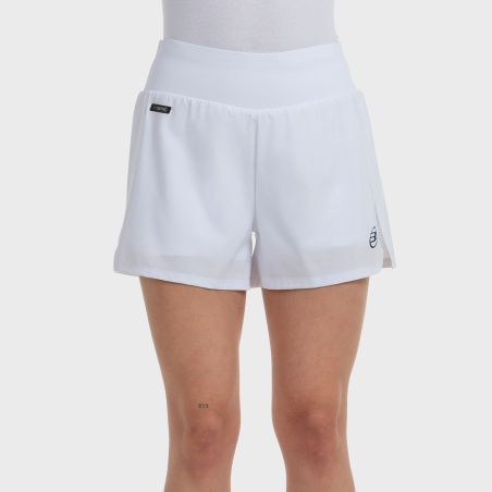 tienda de padel Madrid, tienda de padel online, tienda de padel españa, tienda de padel en linea, SHORT BULLPADEL DICTIO BLANCO