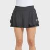 JUPE BULLPADEL ADRAR NOIRE TISSU BICOLORE
