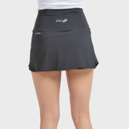 tienda de padel Madrid, tienda de padel online, tienda de padel españa, tienda de padel en linea, FALDA BULLPADEL ADUJA NEGRO