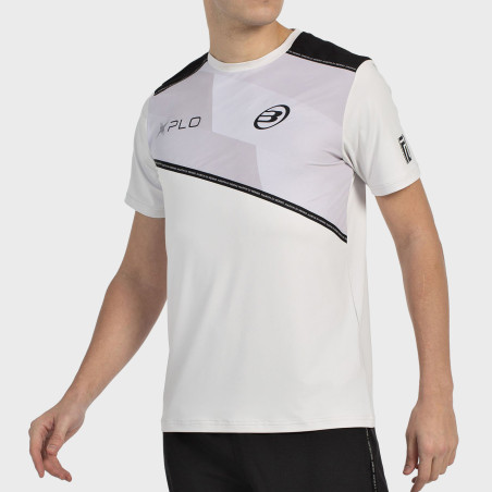 T-SHIRT BULLPADEL DI NENNO 25V GRIGIO PERLA