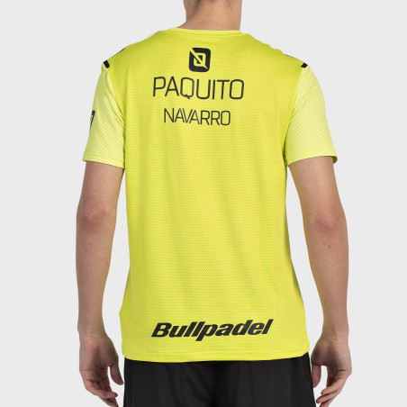 T-SHIRT BULLPADEL PAQUITO 25V CITRON VERT