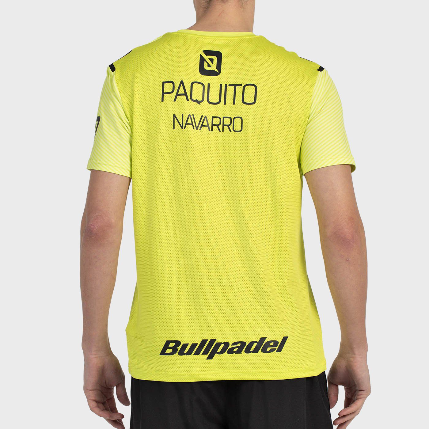 T-SHIRT BULLPADEL PAQUITO 25V CITRON VERT