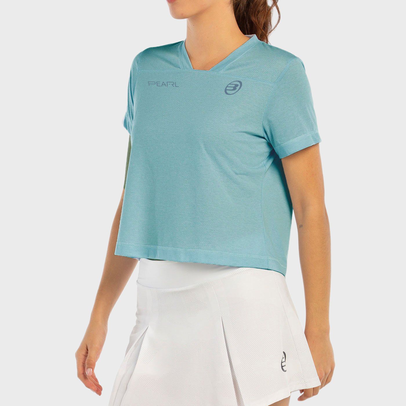 tienda de padel Madrid, tienda de padel online, tienda de padel españa, tienda de padel en linea, CAMISETA BULLPADEL BEA 25V AGU