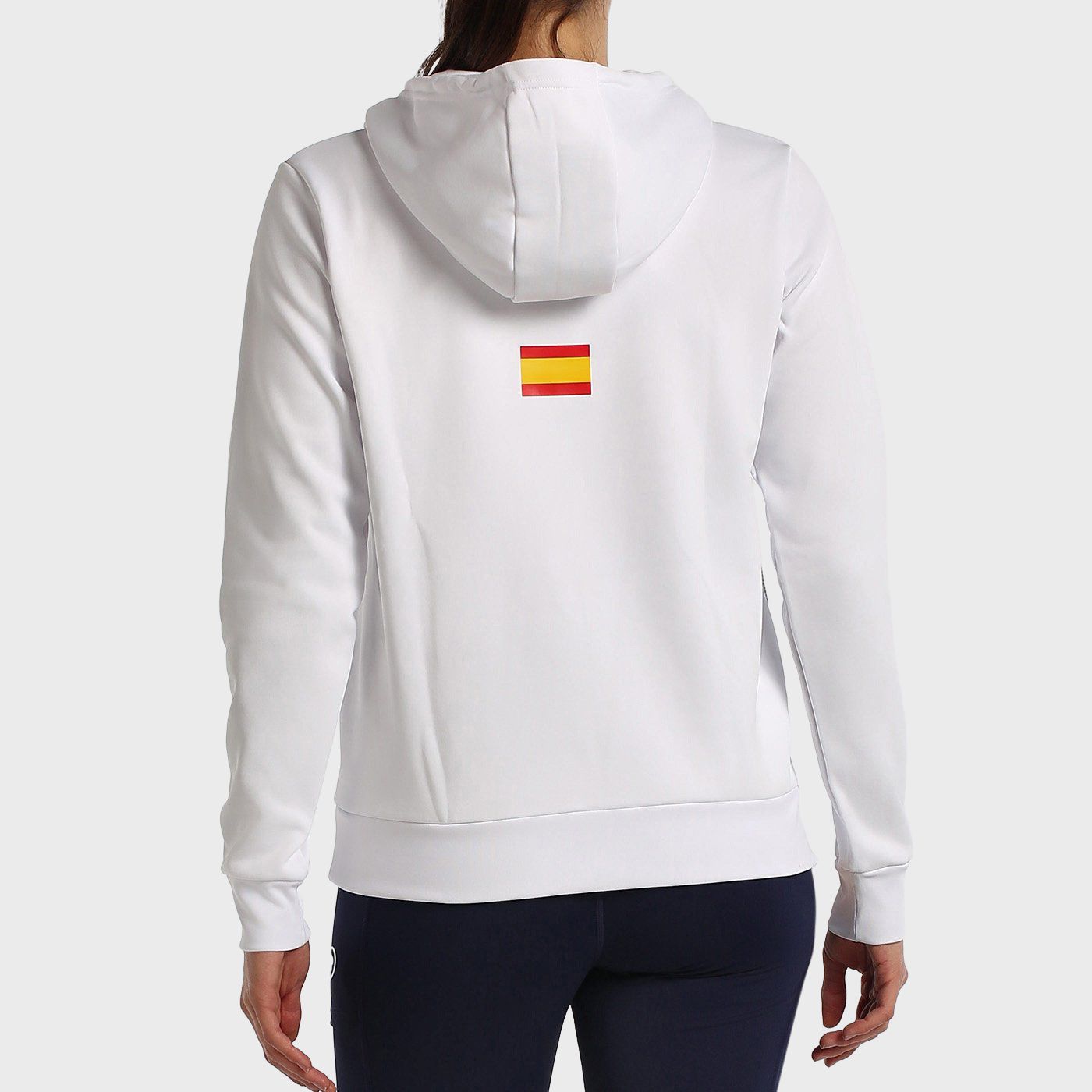 FELPA BULLPADEL FUENLA BIANCO