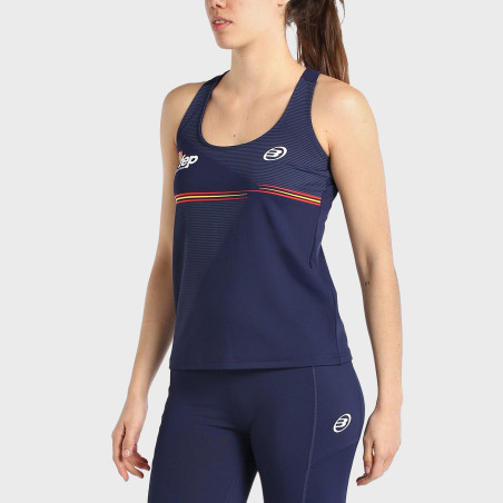tienda de padel Madrid, tienda de padel online, tienda de padel españa, tienda de padel en linea, CAMISETA BULLPADEL FUNI AZUL M
