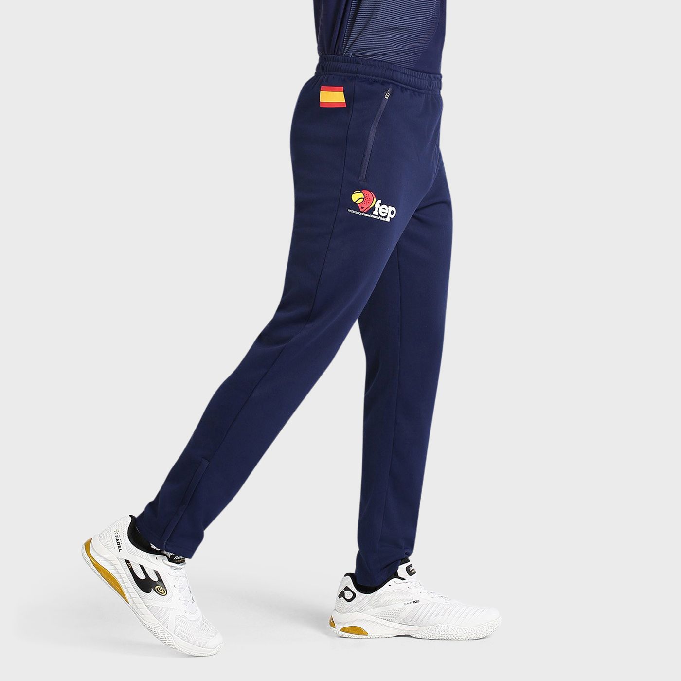tienda de padel Madrid, tienda de padel online, tienda de padel españa, tienda de padel en linea, PANTALON BULLPADEL FRIOL AZUL 