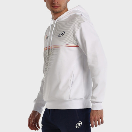 tienda de padel Madrid, tienda de padel online, tienda de padel españa, tienda de padel en linea, SUDADERA BULLPADEL FORCA BLANC