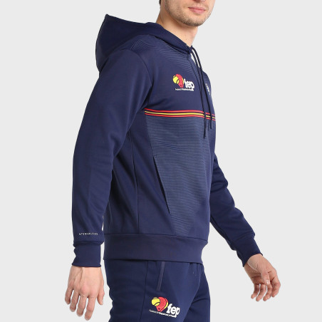tienda de padel Madrid, tienda de padel online, tienda de padel españa, tienda de padel en linea, SUDADERA BULLPADEL FORCA AZUL 