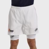SHORTS BULLPADEL FRAGOSA BIANCO