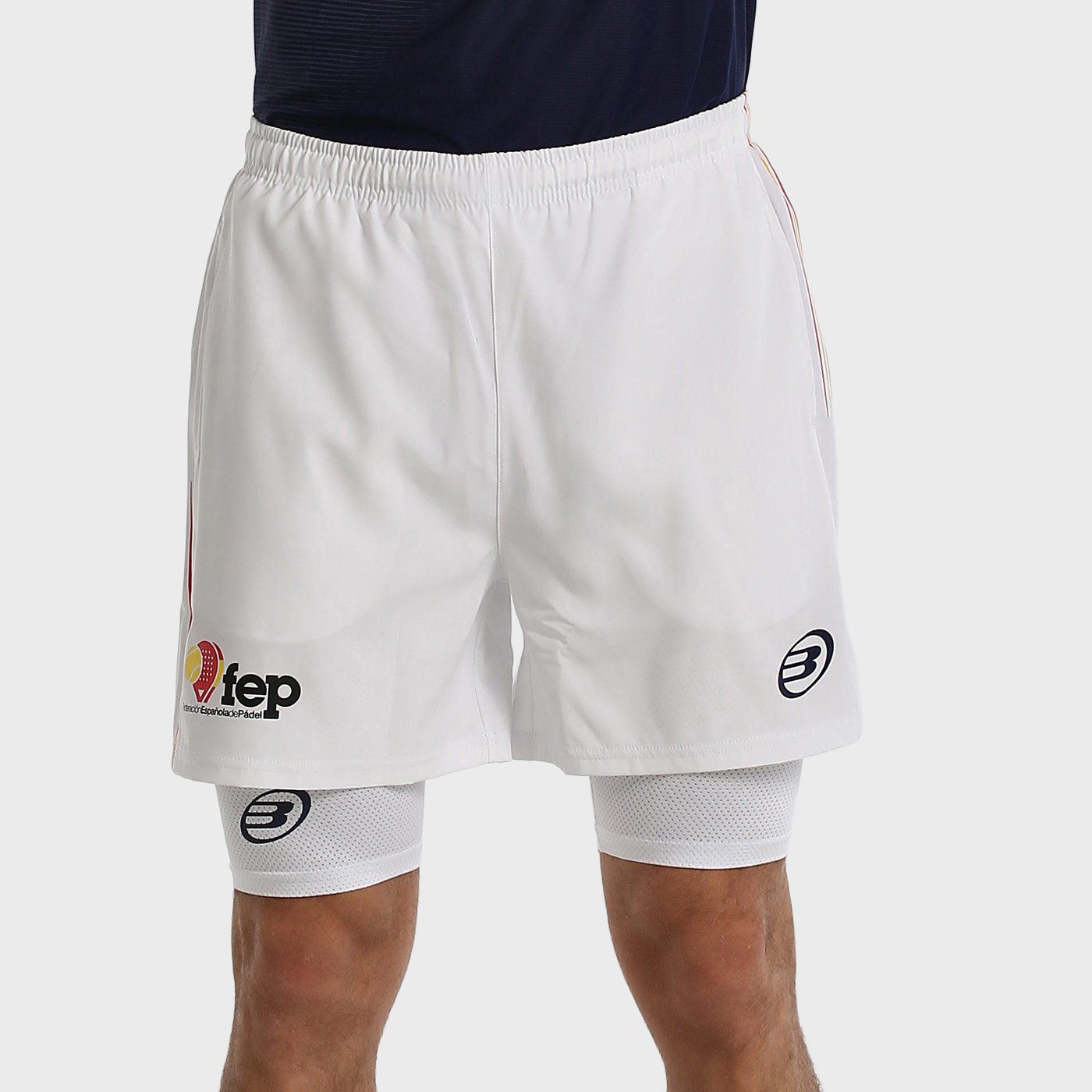 SHORTS BULLPADEL FRAGOSA BIANCO