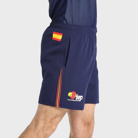 SHORTS BULLPADEL FLEGE BLU MARINO