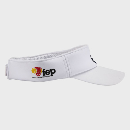 VISOR BULLPADEL BPV FEP25 WHITE