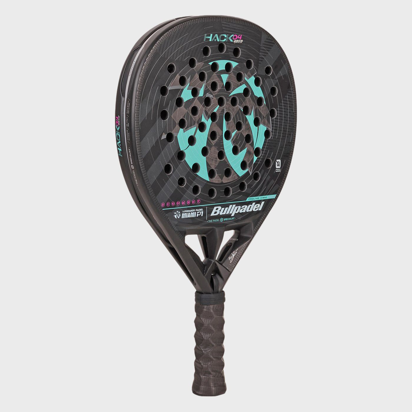RACKET BULLPADEL HACK HYBRID 04 25 MIAMI