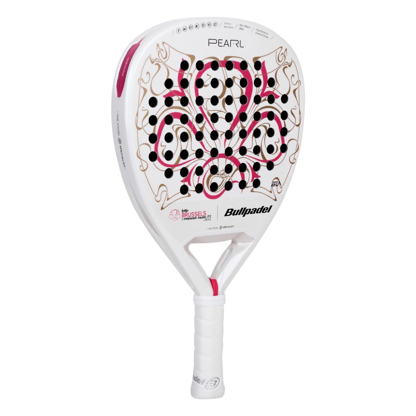 tienda de padel Madrid, tienda de padel online, tienda de padel españa, tienda de padel en linea, PALA BULLPADEL PEARL BR 25