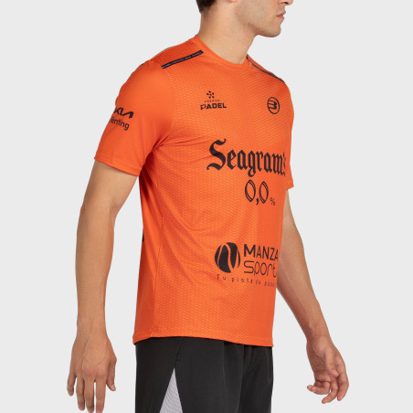 tienda de padel Madrid, tienda de padel online, tienda de padel españa, tienda de padel en linea, CAMISETA BULLPADEL MESIA PN AR