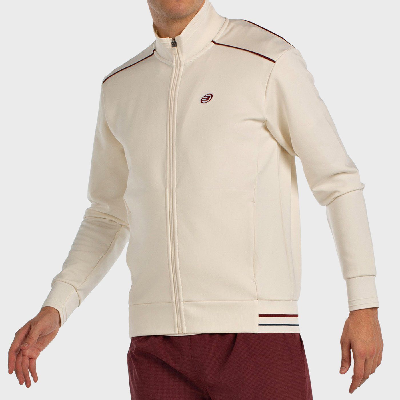 SWEATSHIRT BULLPADEL ABADIN ECRU