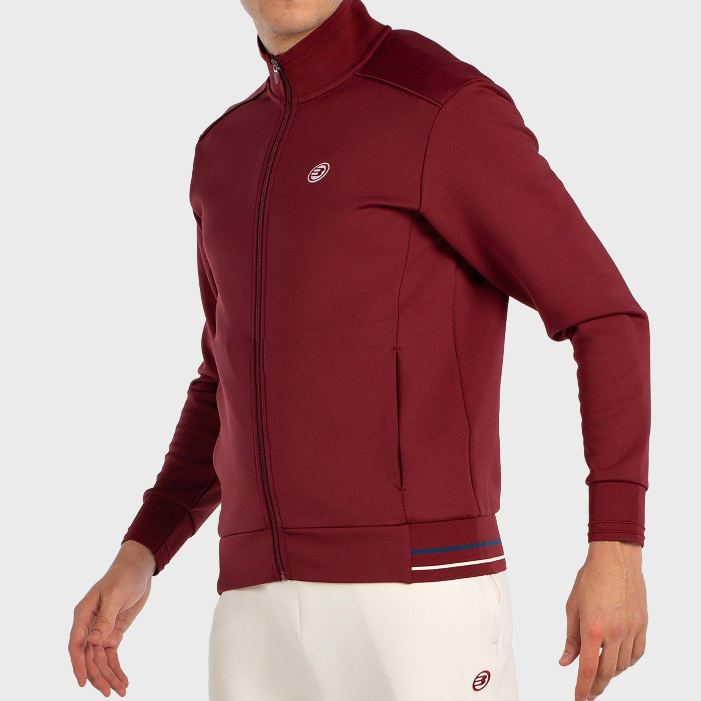 SWEAT-SHIRT BULLPADEL ABADIN BORDEAUX