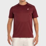 tienda de padel Madrid, tienda de padel online, tienda de padel españa, tienda de padel en linea, CAMISETA BULLPADEL ACRUX VINO 