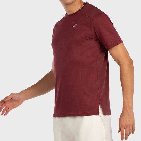 T-SHIRT BULLPADEL ACRUX BORDEAUX