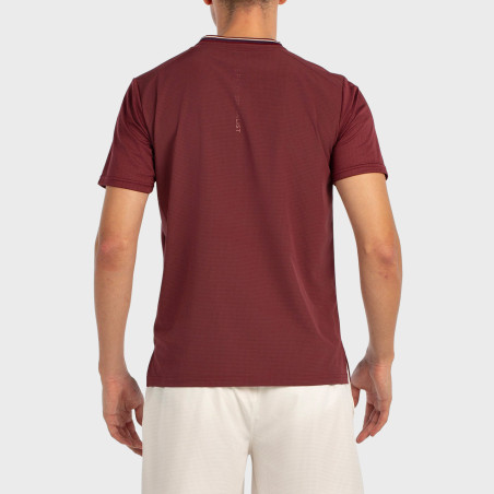 tienda de padel Madrid, tienda de padel online, tienda de padel españa, tienda de padel en linea, CAMISETA BULLPADEL ACRUX VINO 